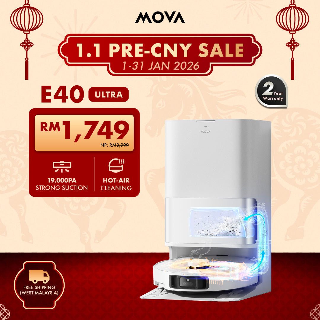 MOVA E40 Ultra Smart Robot Vacuum