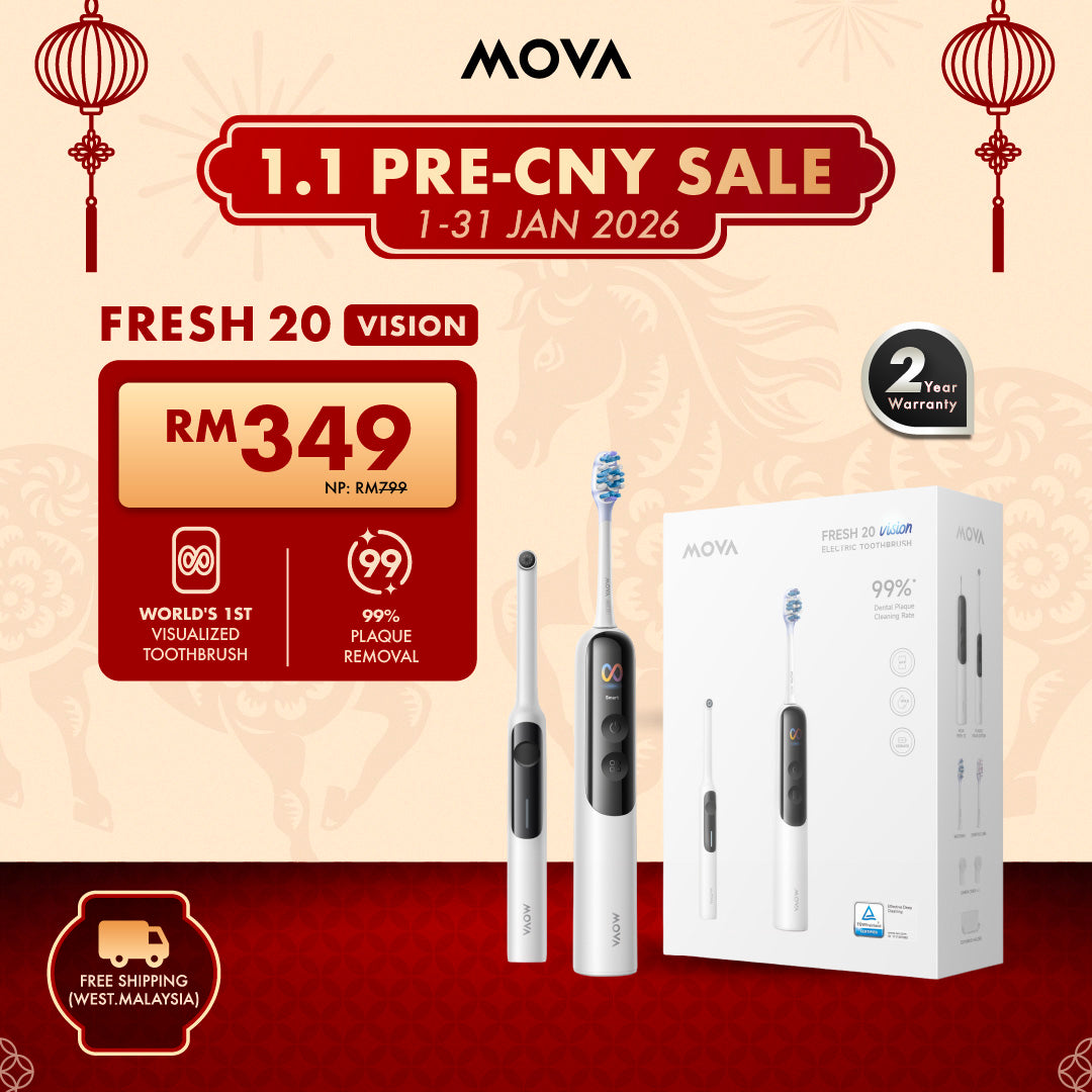 MOVA Fresh 20 Vision Electric Toothbrush