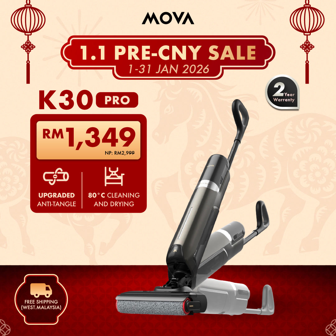MOVA K30 Pro Wet Dry Floor Washer & Vacuum Cleaner