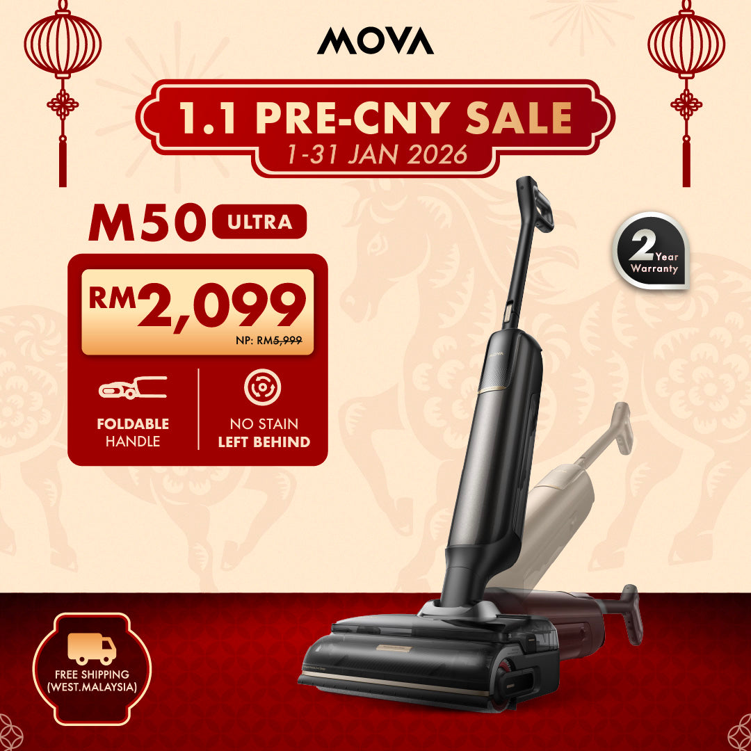 MOVA M50 Ultra Wet Dry Floor Washer & Vacuum Cleaner