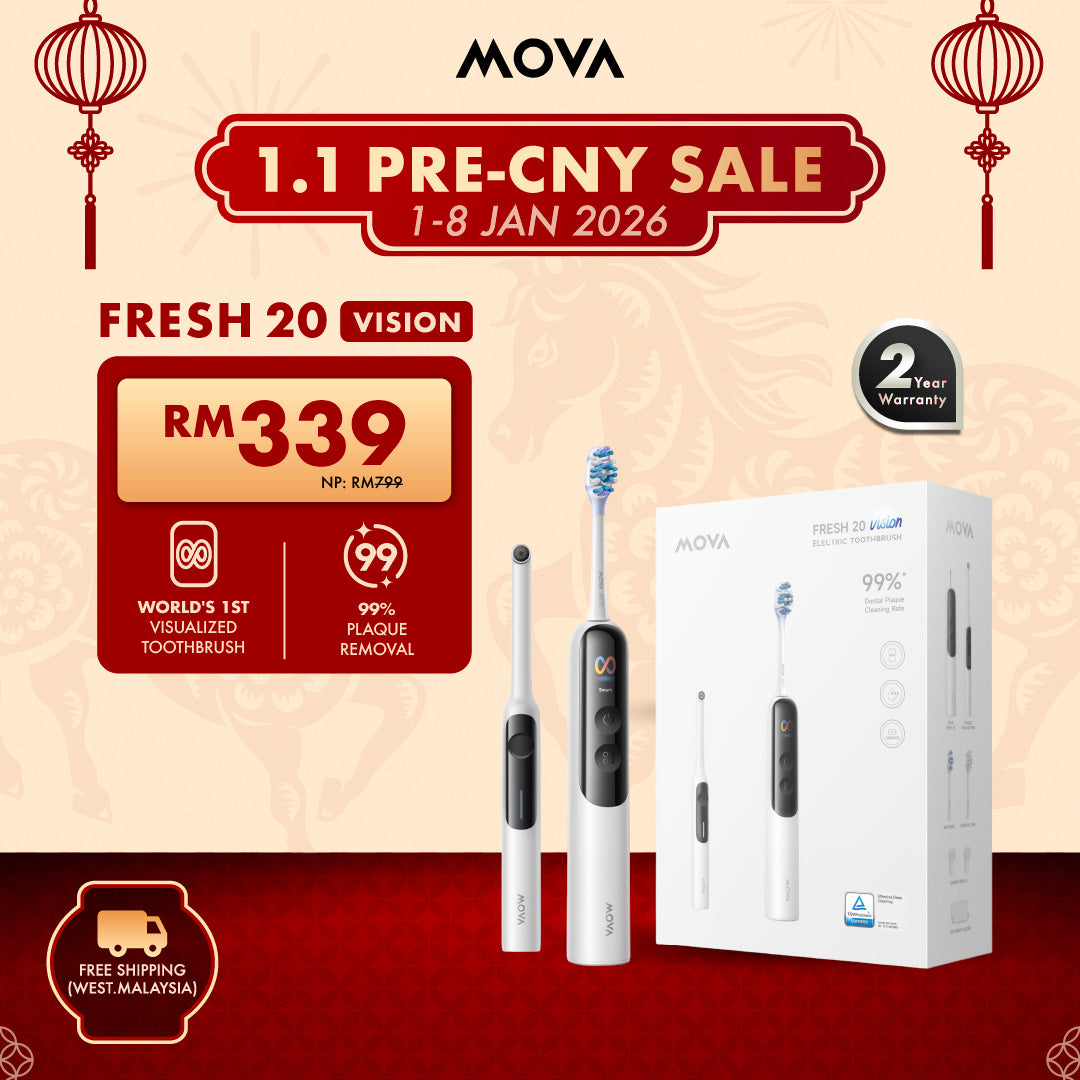 MOVA Fresh 20 Vision Electric Toothbrush