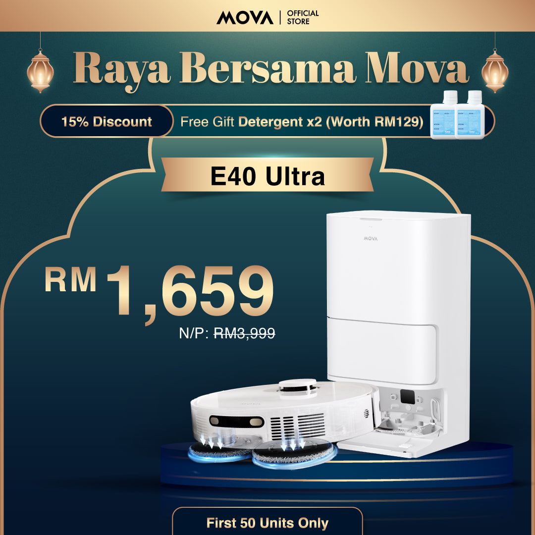 MOVA E40 Ultra Smart Robot Vacuum