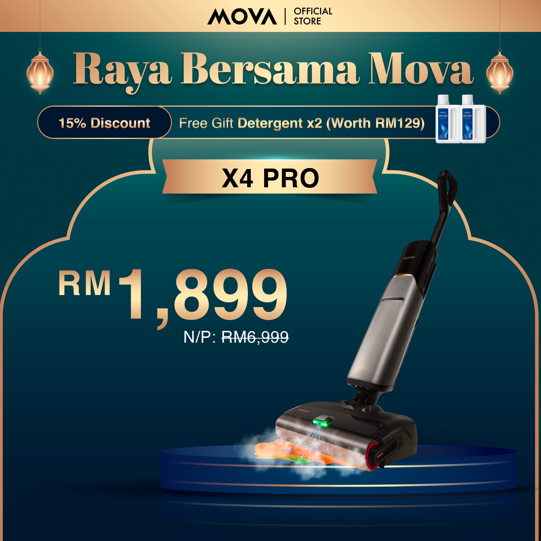 MOVA X4 Pro Wet & Dry Vacuum