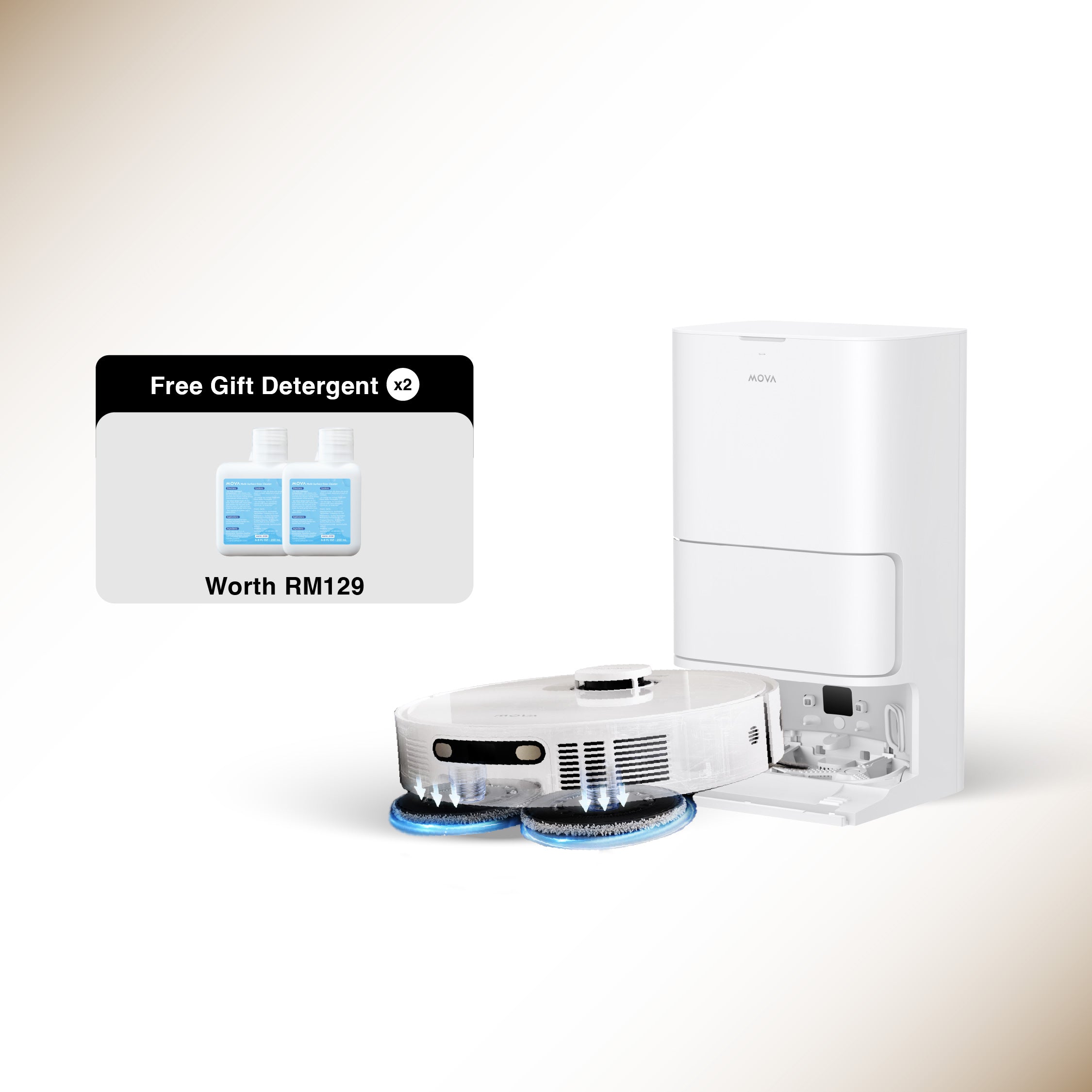 MOVA E40 Ultra Smart Robot Vacuum