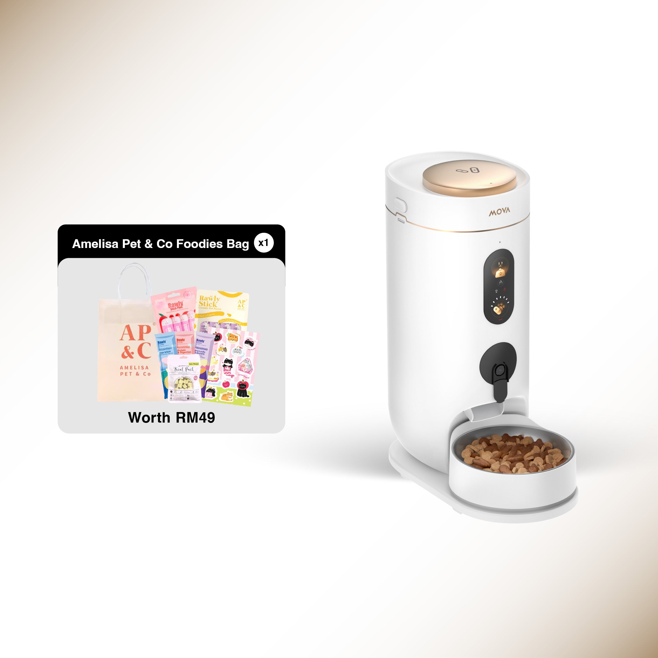 MOVA NutriPal 10 Ultra Smart Pet Feeder