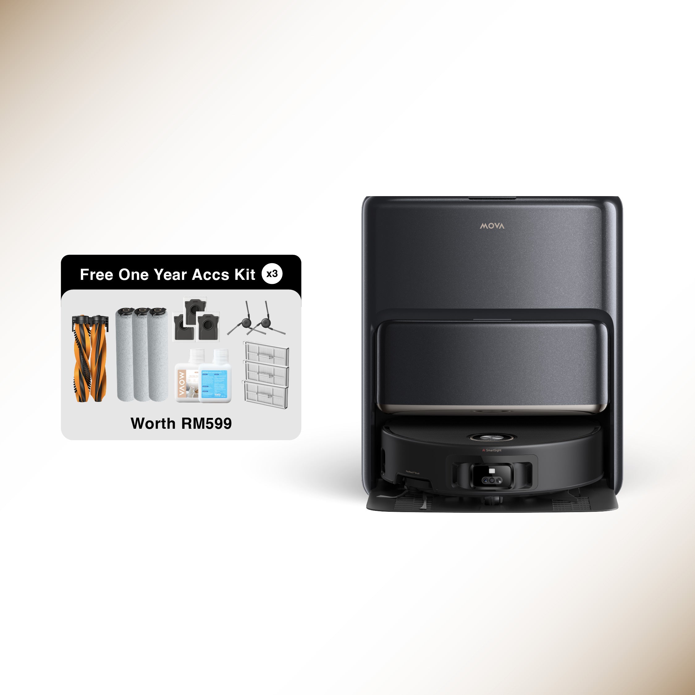 MOVA Z60 Ultra Roller Complete Smart Robot Vacuum