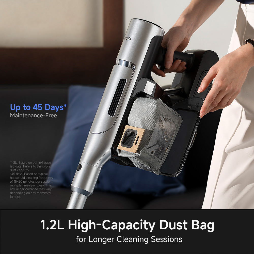 MOVA Z200 Auto Self-Empty Cordless Vacuum Accessories |  1.2L Dust Bag