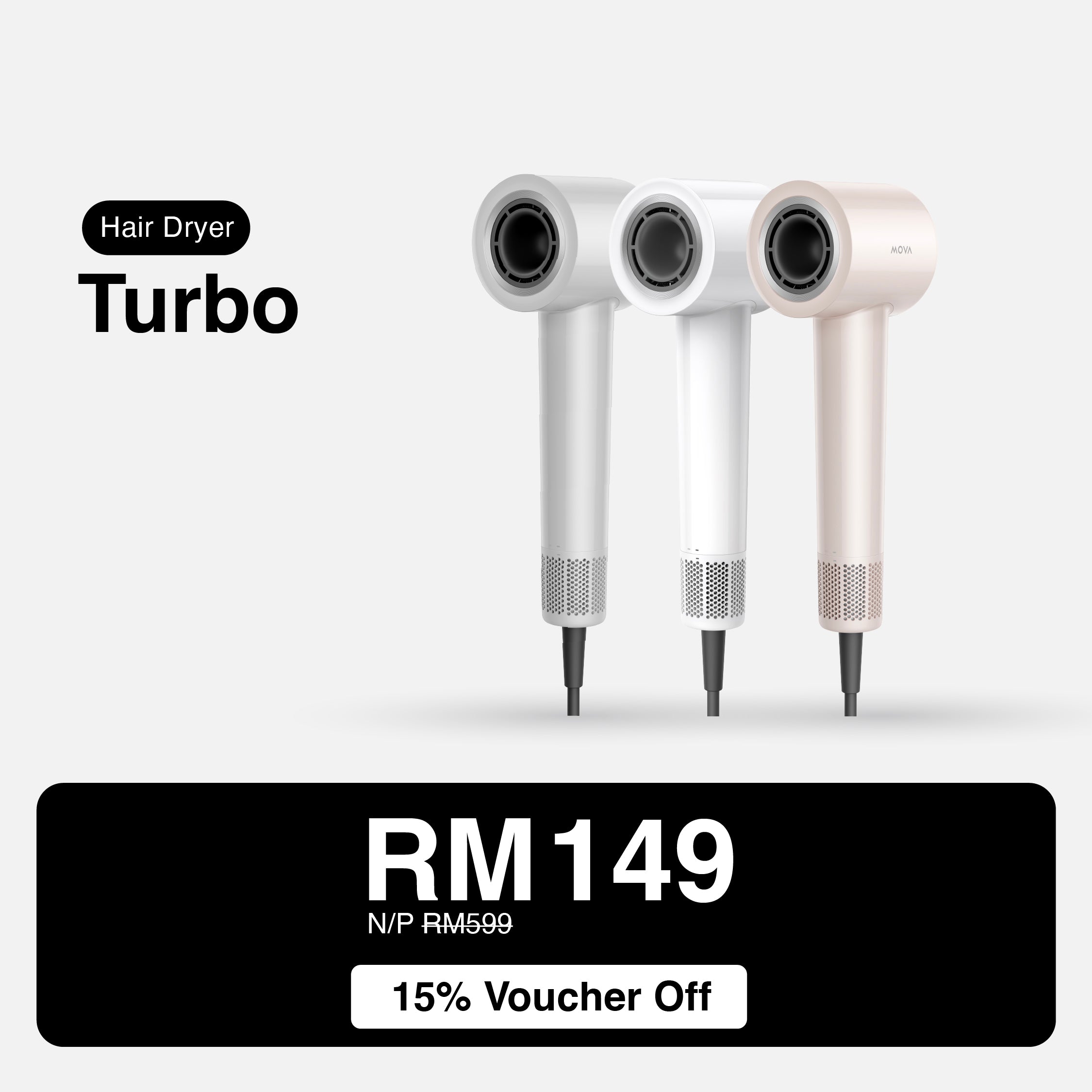 MOVA Turbo High-Speed Hair Dryer