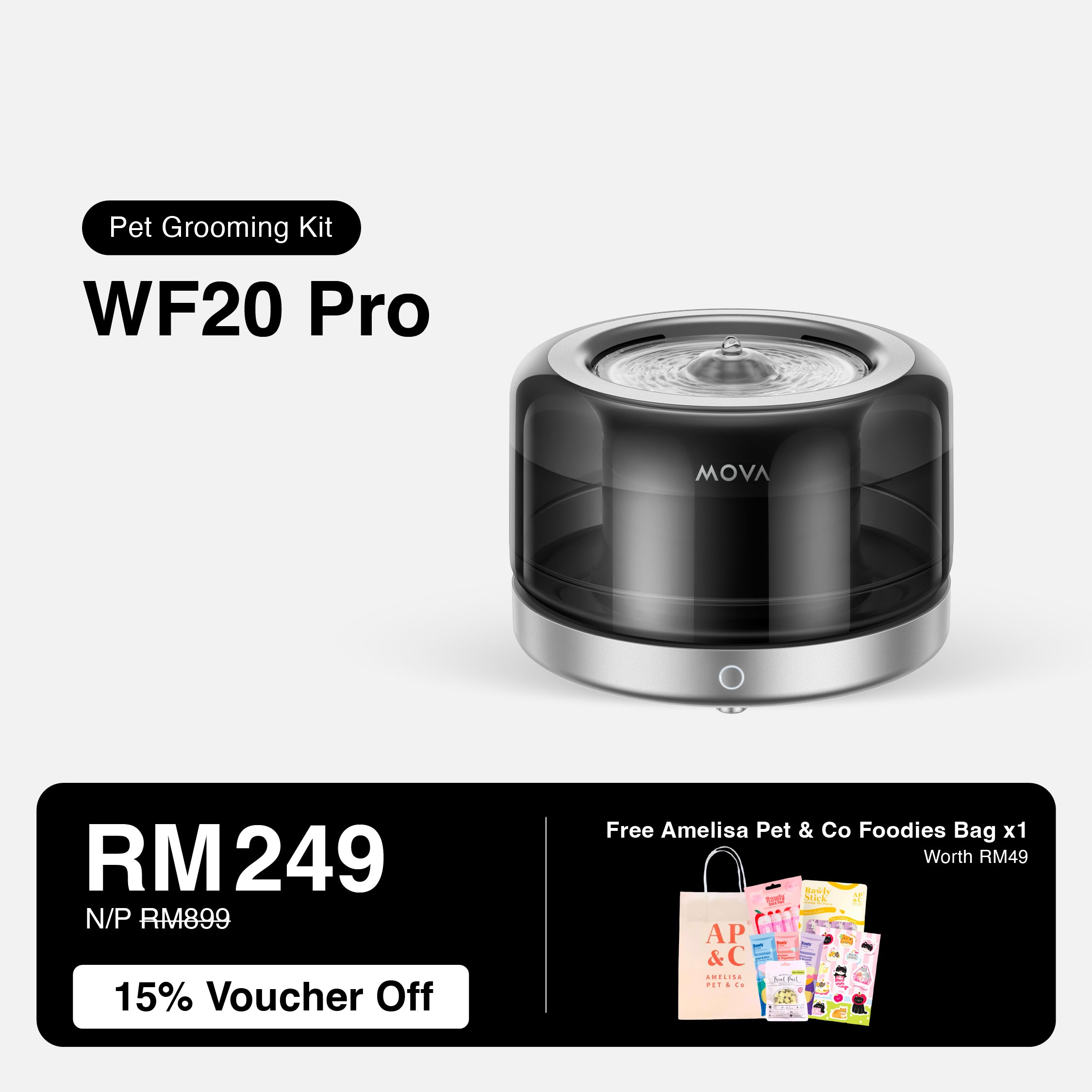 MOVA WF20 Pro Pet Water Fountain