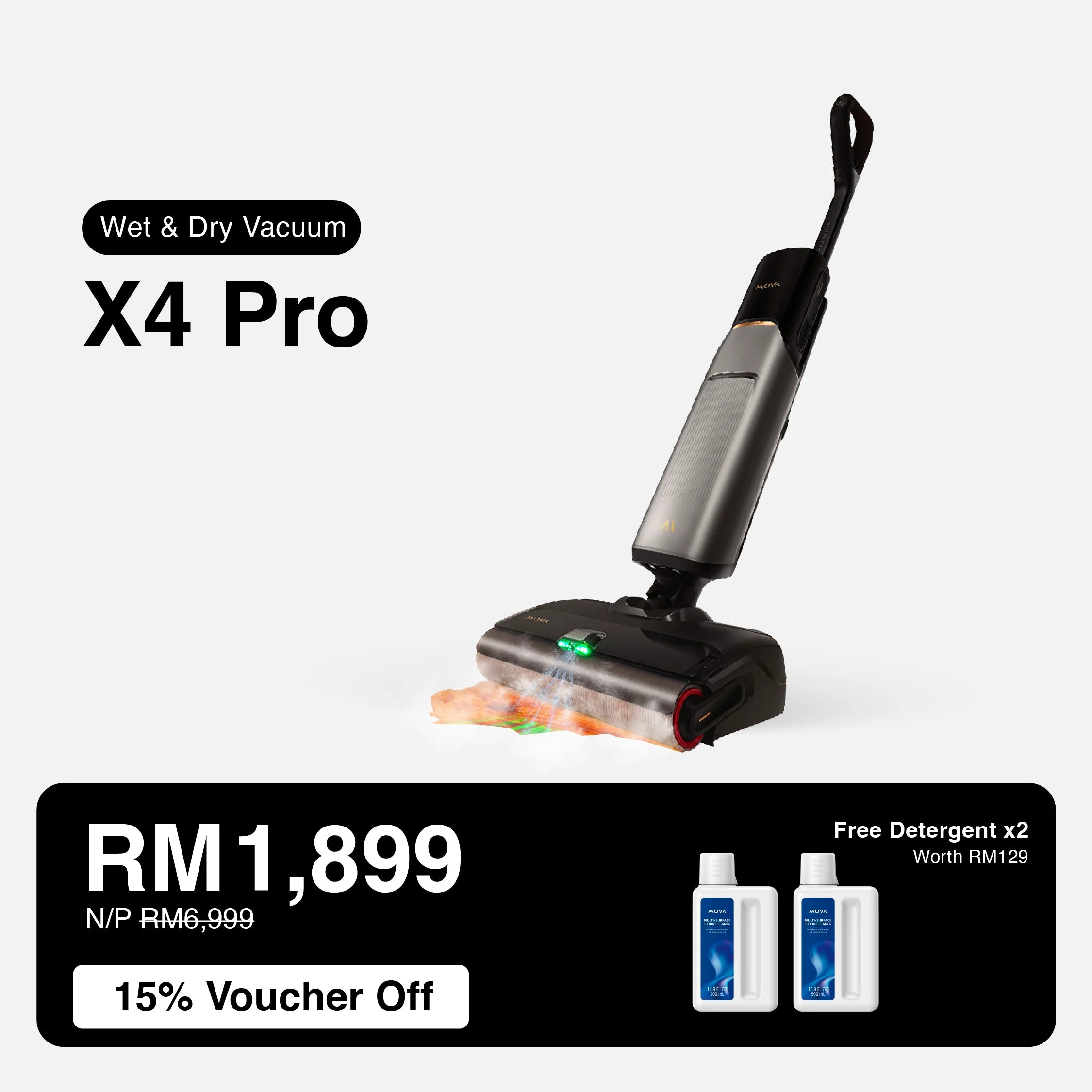MOVA X4 Pro Wet & Dry Vacuum