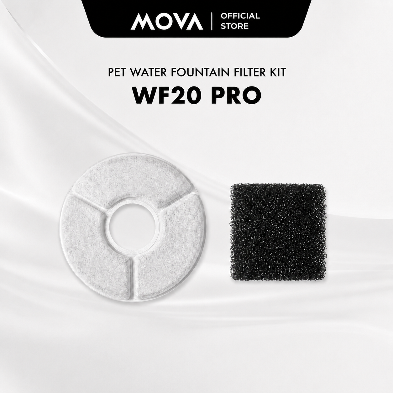 MOVA WF20 Pro Pet Water Fountain Filter Kit
