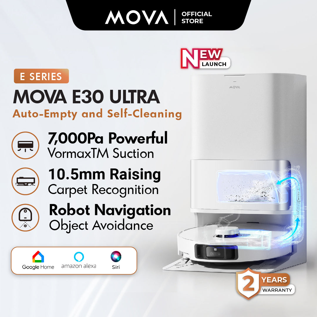 MOVA E30 Ultra Smart Robot Vacuum