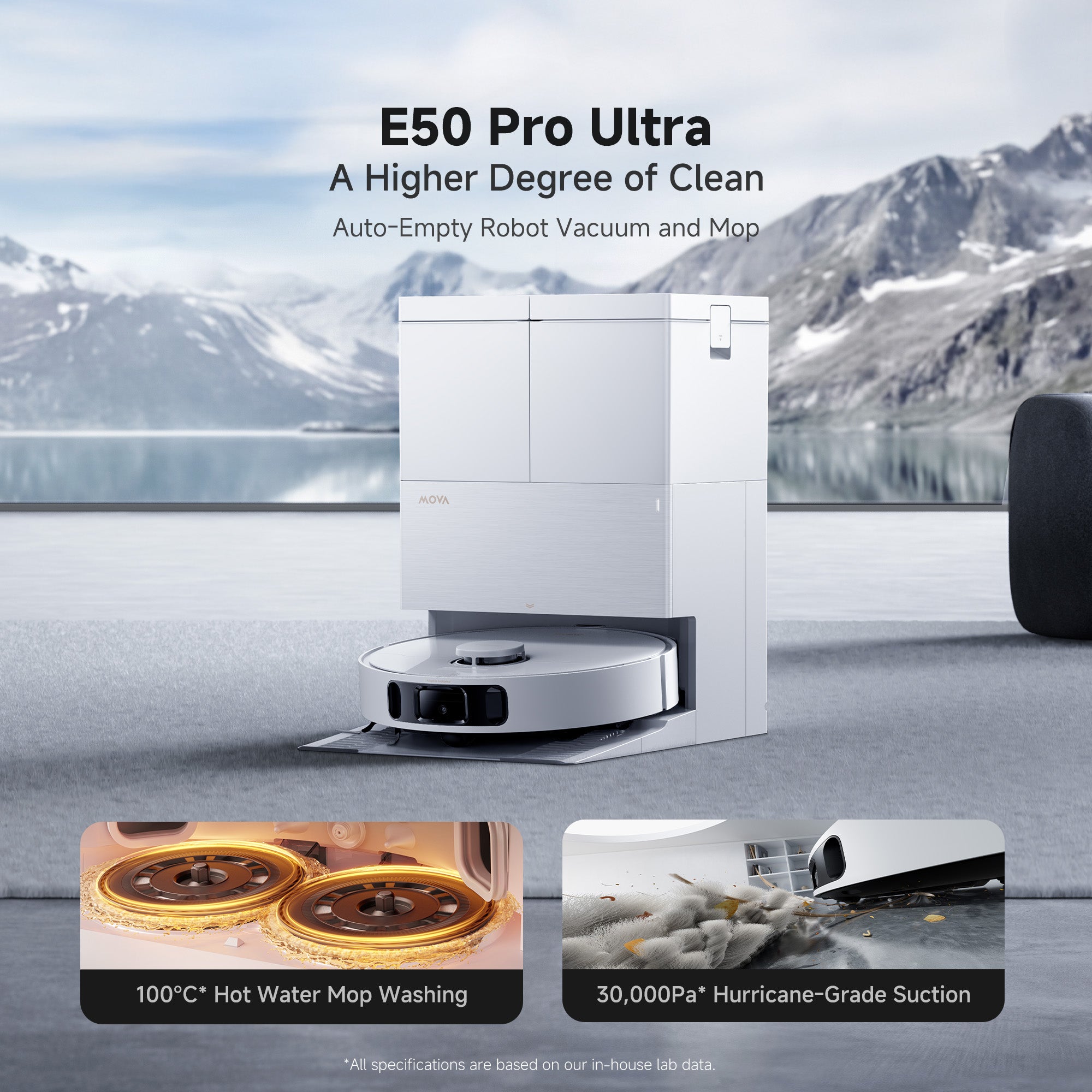 [PRE-ORDER] MOVA E50 Pro Ultra Smart Robot Vacuum