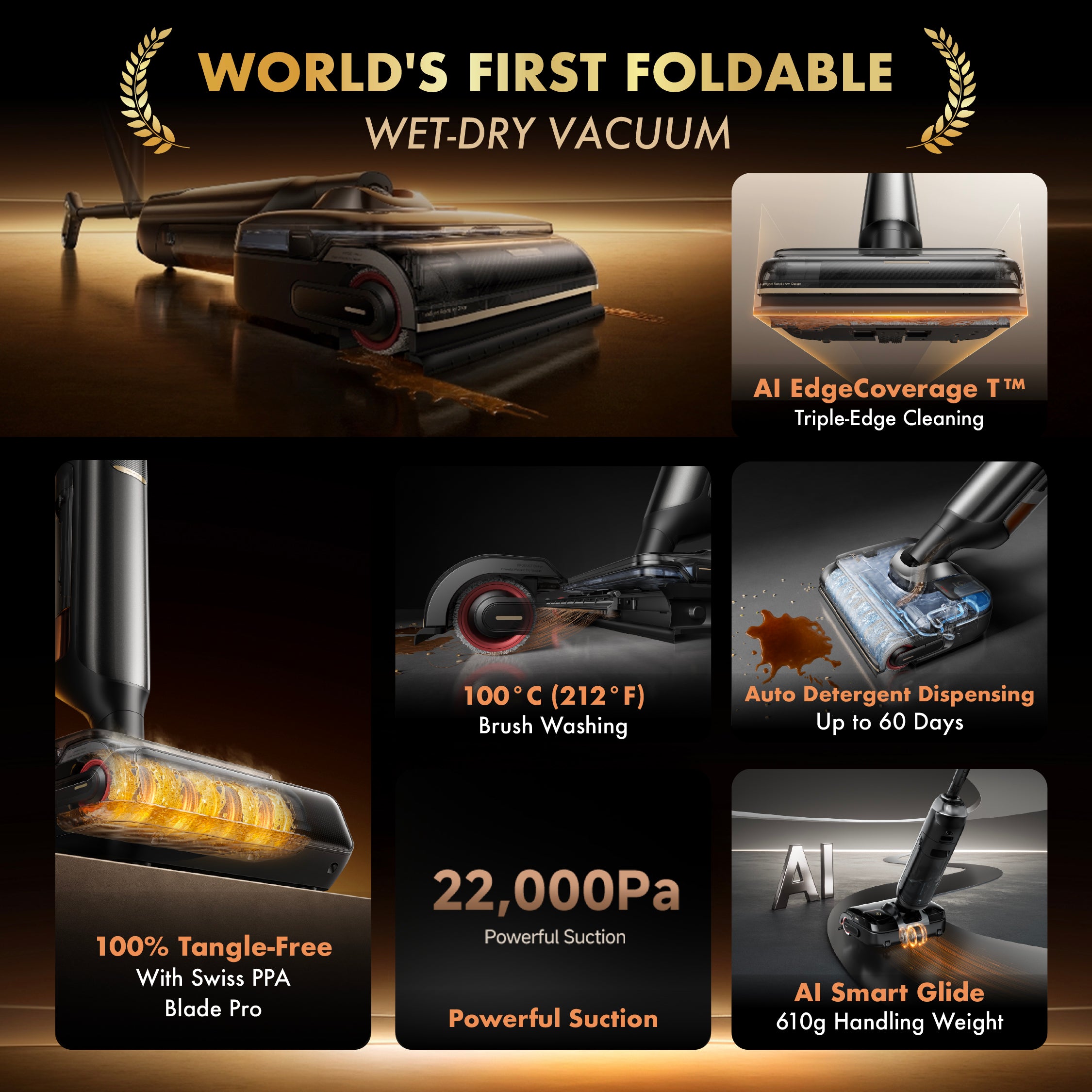 MOVA M50 Ultra Wet Dry Floor Washer & Vacuum Cleaner