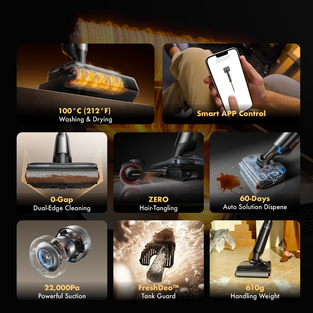 MOVA M50 Wet Dry Floor Washer & Vacuum Cleaner