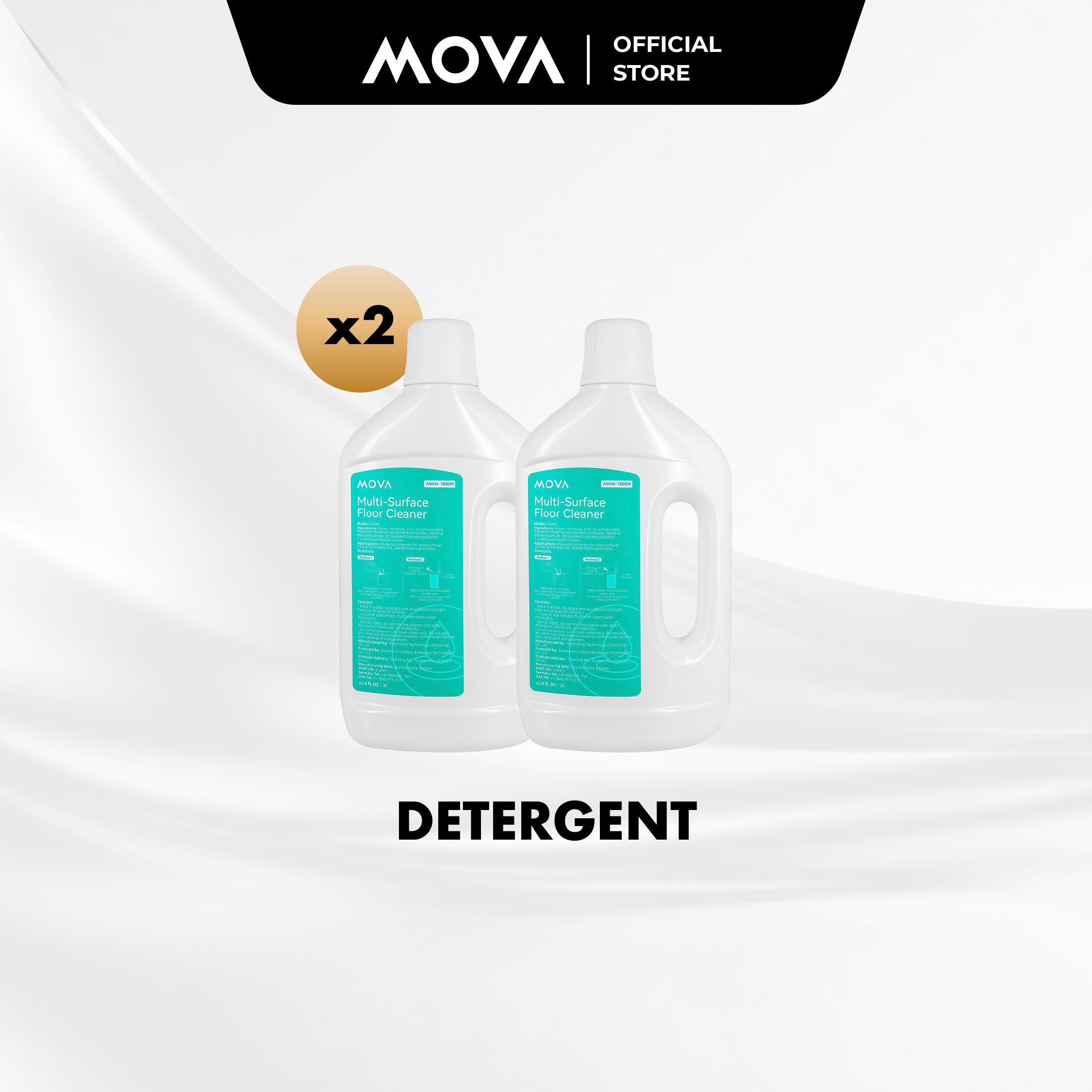 Robot Detergent (2 Bottles)