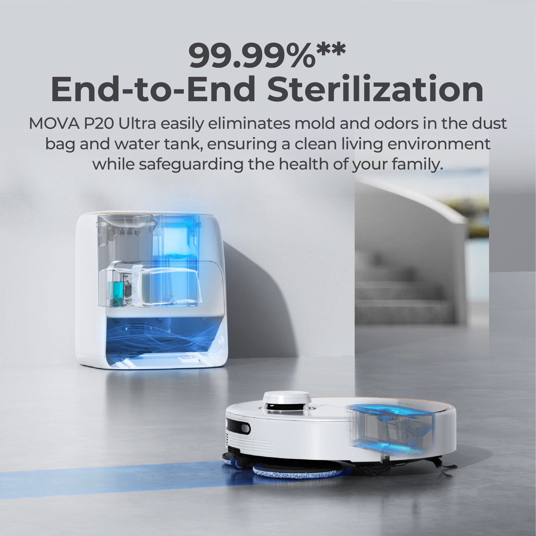 MOVA P20 Ultra Smart Robot Vacuum