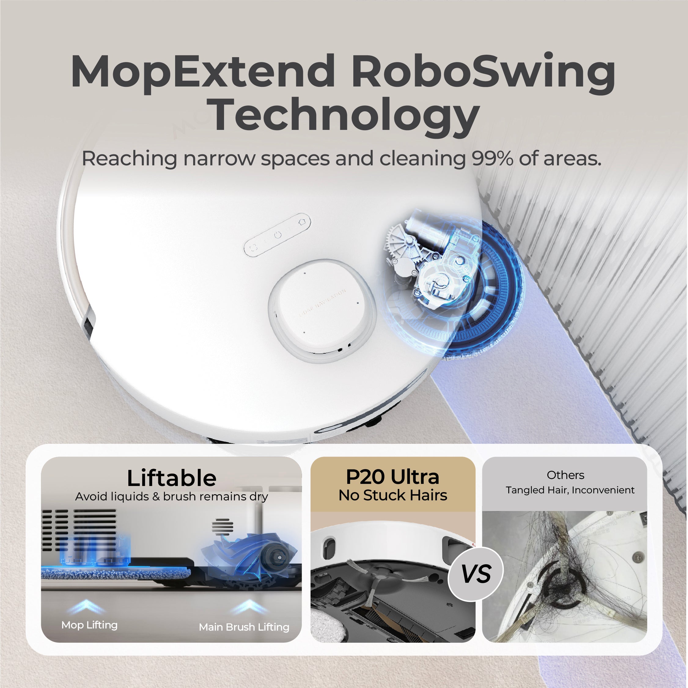 MOVA P20 Ultra Smart Robot Vacuum