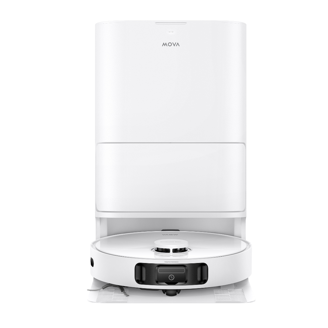 MOVA E40 Ultra Robot Vacuum | 19,000Pa | Hot-Air Self Cleaning | Extendable Mop | Anti-Tangle Side Brush | Smart Carpet Mode