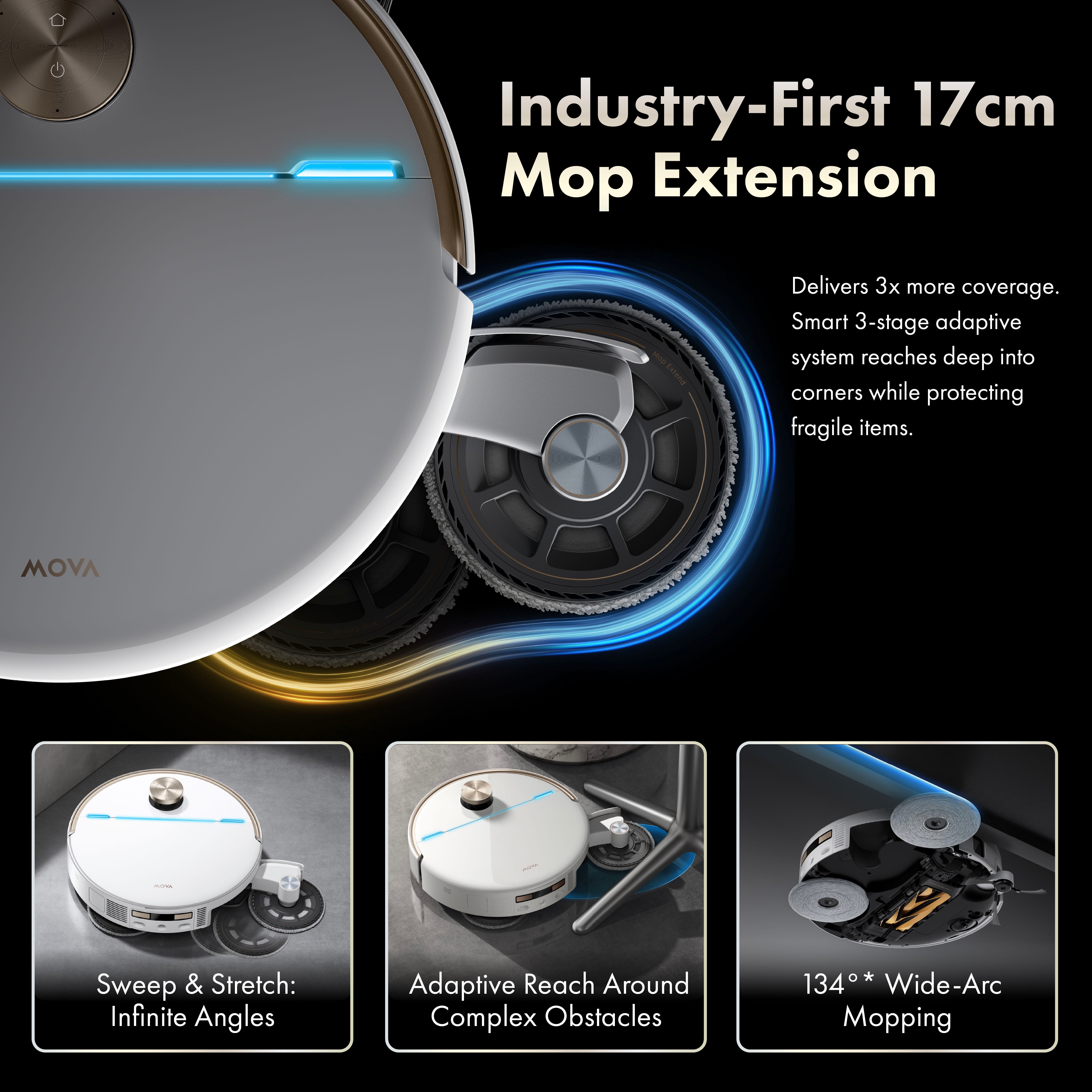 MOVA V70 Ultra Complete Smart Robot Vacuum