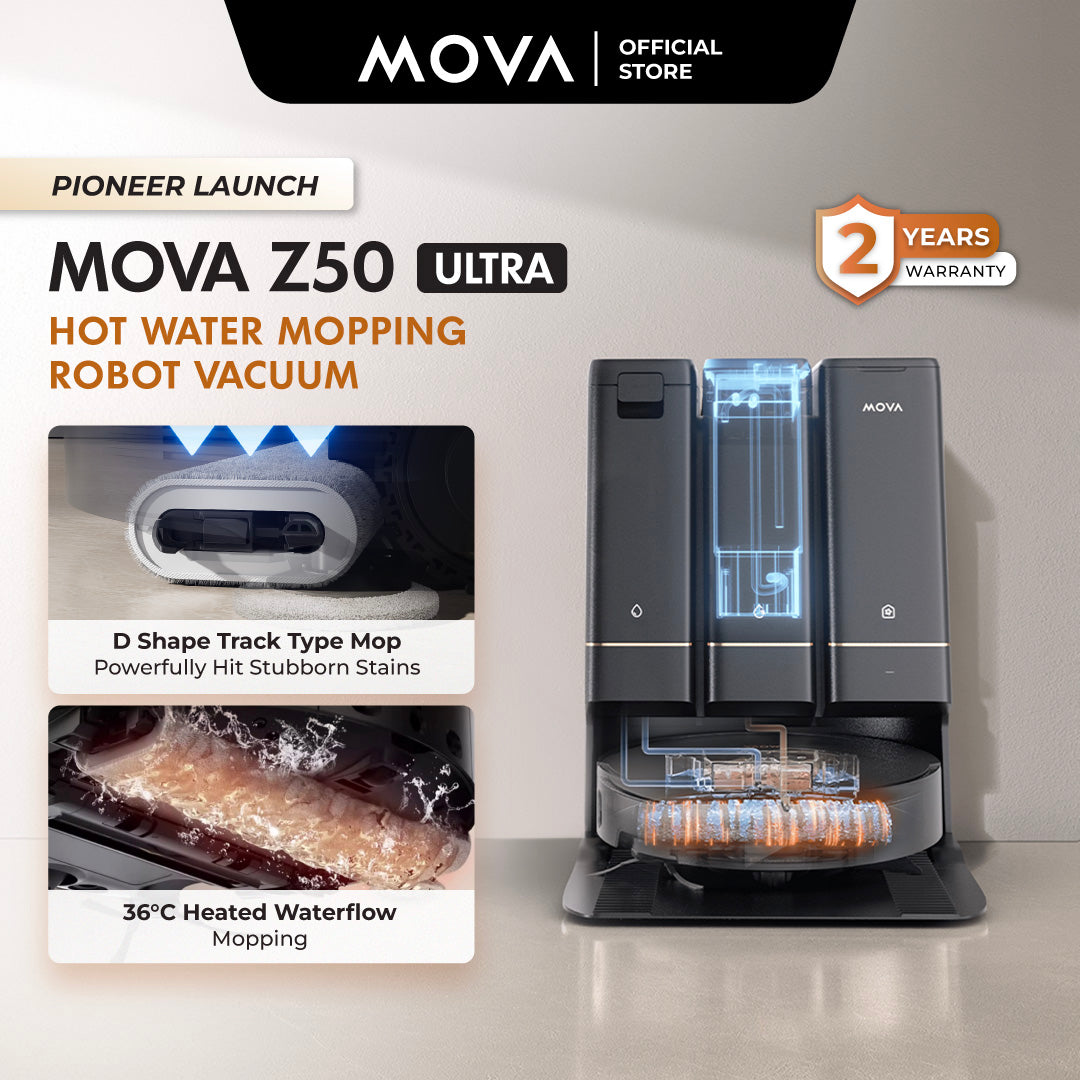 MOVA Z50 Ultra Smart Robot Vacuum