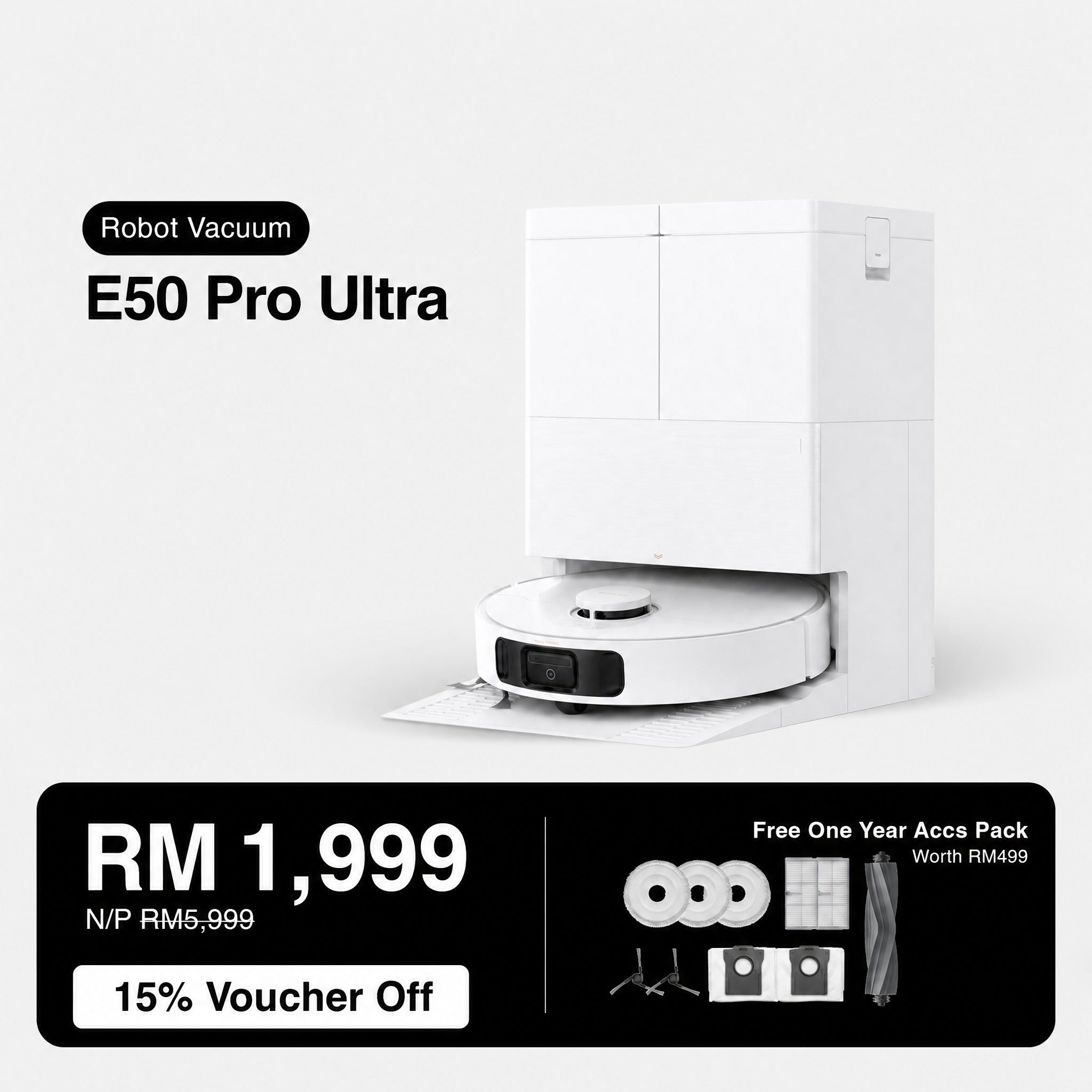 [PRE-ORDER] MOVA E50 Pro Ultra Smart Robot Vacuum