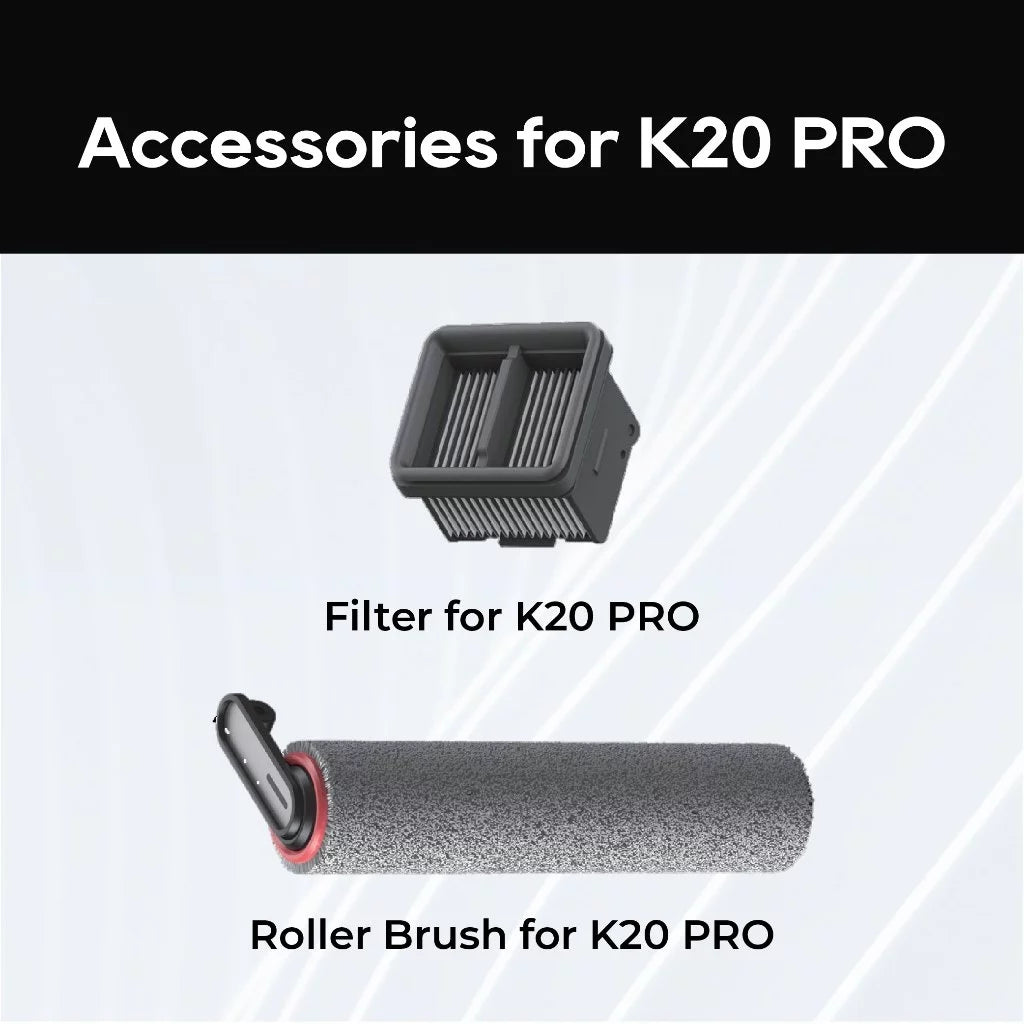 MOVA Vacuum Cleaner Accessories Filter Roller Brush (K20/20 Pro)